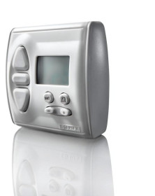 Рулонная штора D83 с электроприводом Sonesse 50 — Программируемый таймер Chronis Uno — фото