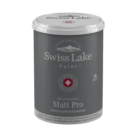 Интерьерная краска для стен — SWISS LAKE MATT PRO — фото