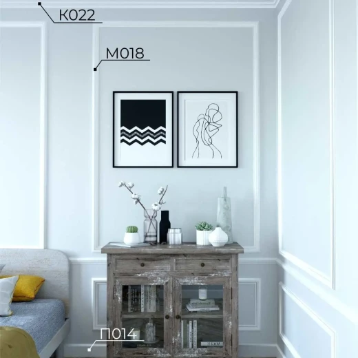 Карниз PX014, 99х20, 2000мм, Экополимер/6 — фото-773_4