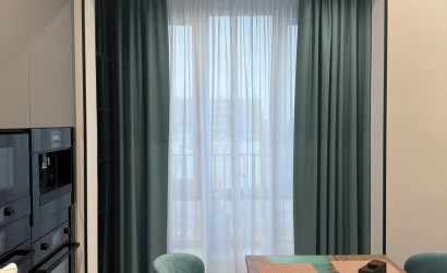 Подбор материалов для дизайна под ключ — Текстильное оформление окон — фото