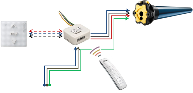 Рулонная штора D83 с электроприводом Sonesse 50 — фото-1207_111