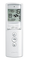 Карниз римских штор Компакт с электроприводами Somfy — Telis 16 Channel RTS Pure Remote w/On-screen display 1811020 — фото