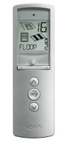 Карниз римских штор Компакт с электроприводами Somfy — Telis 16 Channel RTS Silver Remote w/On-screen display 1811021 — фото